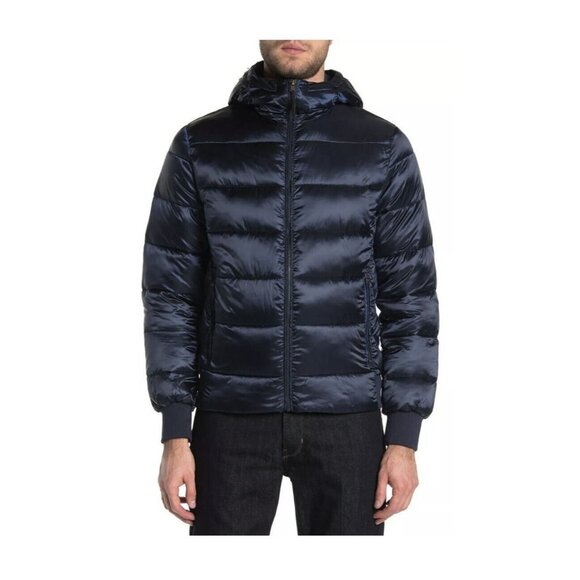 Slate & Stone Hooded Navy‎ Down Jacket Size L - Picture 4 of 12